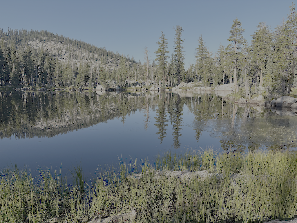 photo of Five Lake 5 reflection